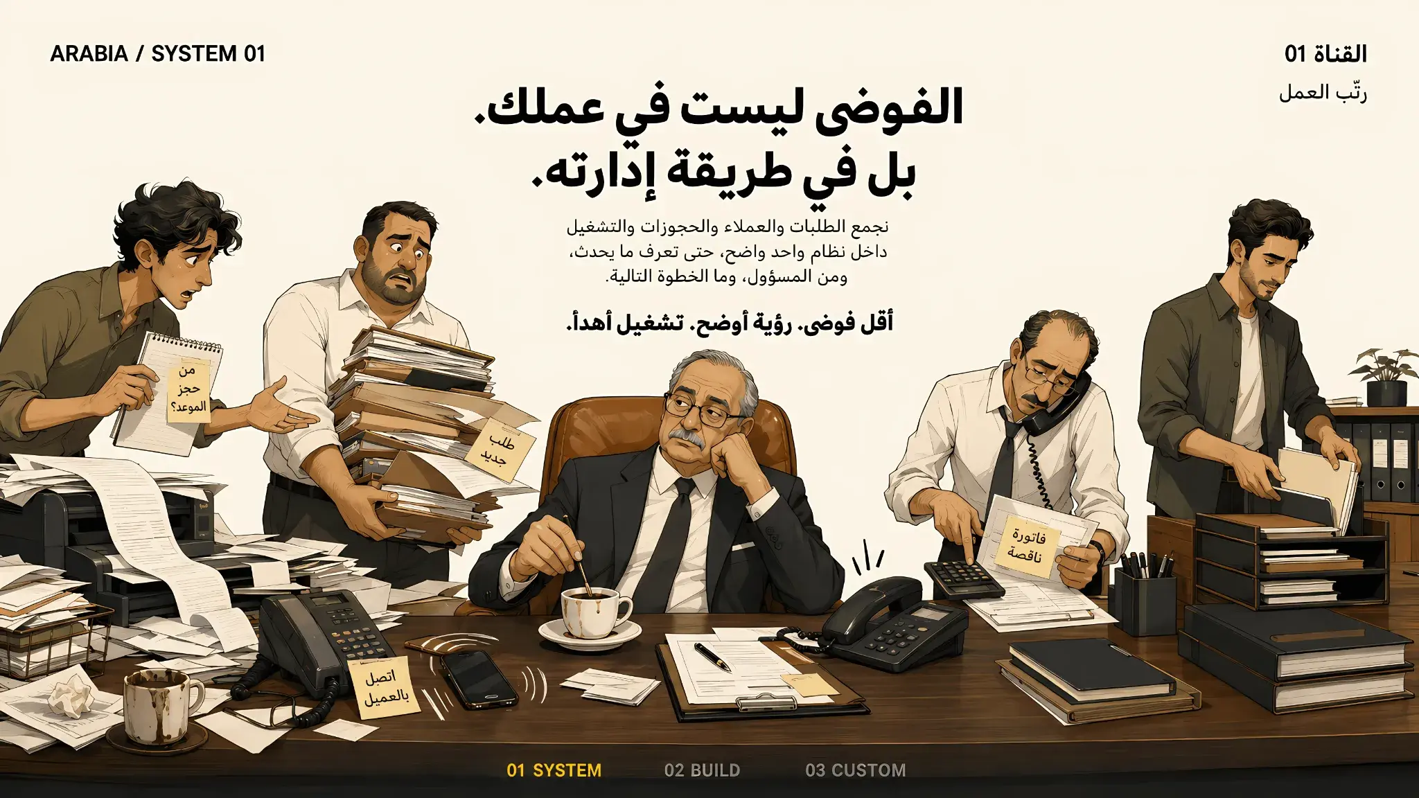 نظام ذكي لإدارة الخدمات المنزلية والمقرات